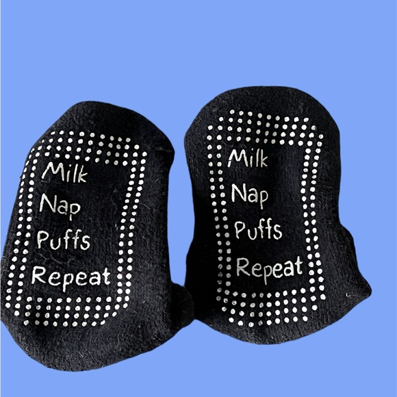 Baby Boy Footies & NonSlip Gripper Socks | 10 Pair | PreOwned - Picture 4 of 5